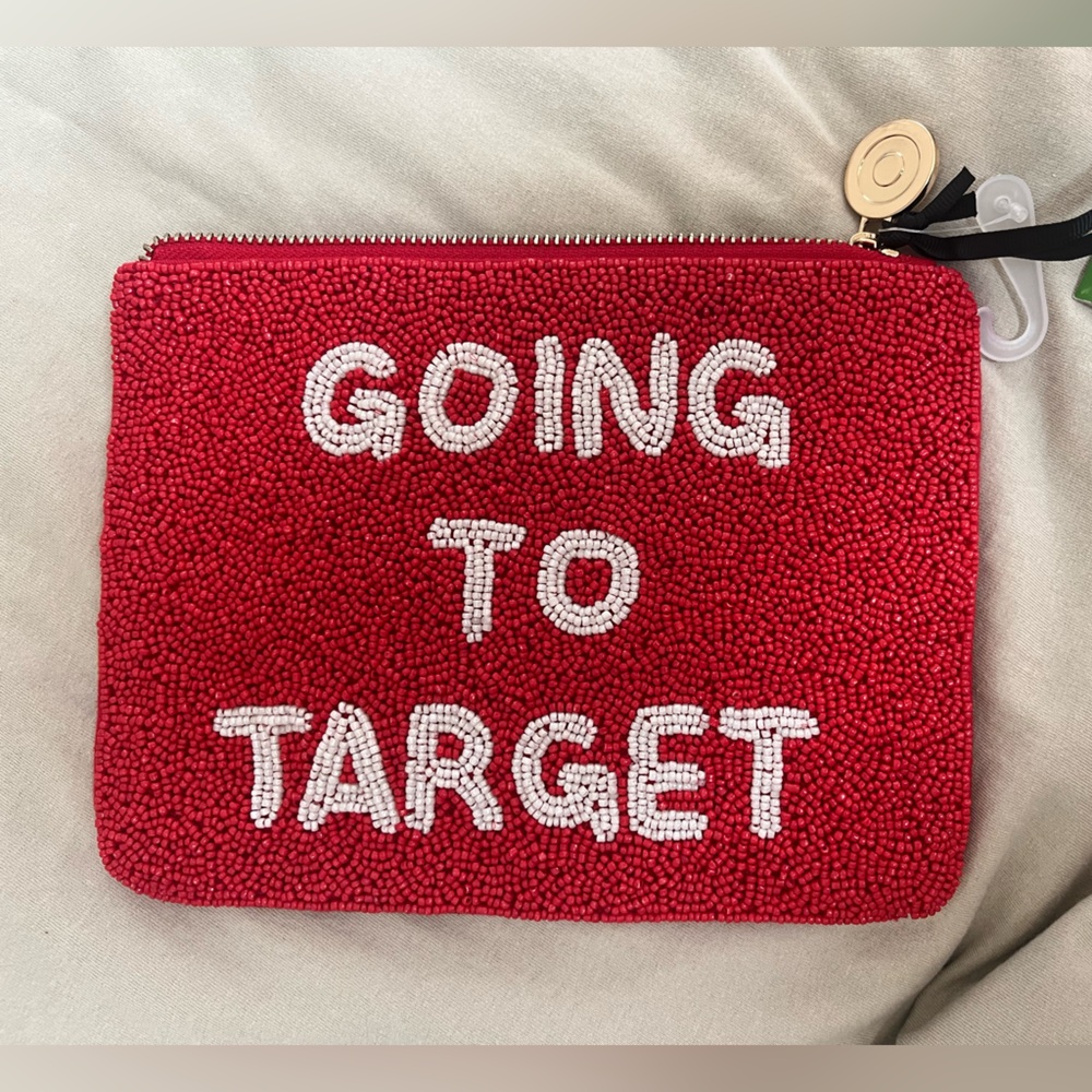 Kate Spade Red Zip Pouch - Picture 4 of 4